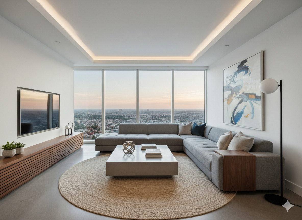 Modern living room design